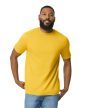 Gildan SOFTSTYLE® MIDWEIGHT ADULT T-Shirt, SZÍNES rövid ujjú, kerek nyakú póló, 100% pamut, 183 gr, S-2XL-ig - férfi, unisex rövid ujjú póló - Tartex munkaruházat