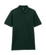 Gildan Premium Cotton Double Piqué galléros póló – klasszikus pamut piké ing, 100% pamut, 220 gr, S-2XL-ig, TÖBB SZÍNBEN!