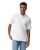 Gildan DRYBLEND® ADULT JERSEY POLO, Fehér galléros, rövid ujjú póló, 50% pamut+50% PE, 190 gr, S-2XL-ig - ingek, pólók - Tartex munkaruházat