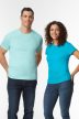 Gildan Softstyle Adult T-Shirt, FEHÉR rövid ujjú, kerek nyakú póló, 144 gr, 3XL - férfi, unisex rövid ujjú póló - Tartex munkaruházat