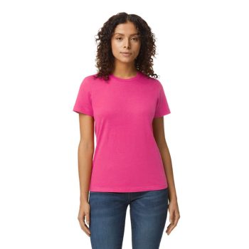 Gildan SOFTSTYLE® MIDWEIGHT WOMENS'S T-Shirt, női rövid ujjú, kerek nyakú póló, S-3XL-ig, 100% pamut, TÖBB SZÍNBEN! - női rövid ujjú póló - Tartex munkaruházat
