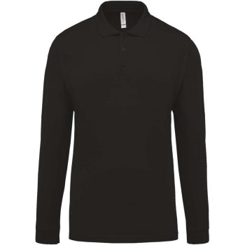 Kariban hosszú ujjú galléros póló, S-4XL-ig, TÖBB SZÍNBEN! - ingek, pólók - Tartex munkaruházat