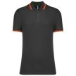 Kariban férfi piqué rövid ujjú póló, 100% pamut, 180 gr, S-4XL-ig - férfi, unisex rövid ujjú póló - Tartex munkaruházat