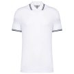 Kariban férfi piqué rövid ujjú póló, 100% pamut, 180 gr, S-4XL-ig - férfi, unisex rövid ujjú póló - Tartex munkaruházat