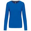 Kariban női hosszú ujjú, kerek nyakú póló, S-3XL-ig, 98% pamut+2% PE, - női hosszú ujjú póló - Tartex munkaruházat