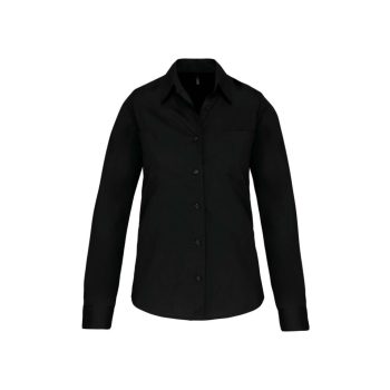 Női hosszú ujjú pamut ing – vasaláskönnyített, V-zsebbel, OEKO-TEX® tanúsítvánnyal, 100 % pamut, XS-től 3XL-ig, több színben - női hosszú ujjú ing - Tartex munkaruházat