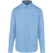 Férfi hosszú ujjú twill pamut ing – 155 g/m², legombolható gallér, OEKO-TEX® tanúsítvány, 100 % PAMUT, XS-től 4XL-ig, TÖBB SZÍNBEN! - férfi hosszú ujjú ing - Tartex munkaruházat
