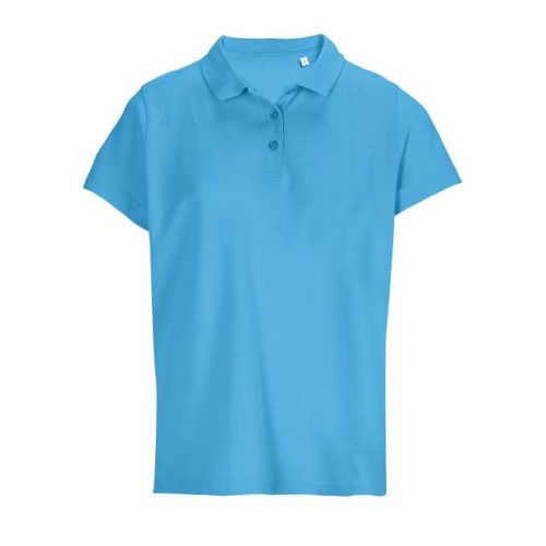 SOL'S PULSE női galléros piké póló – rövid ujjú, 170 g/m², 100% fésült pamut, XS-től 2XL-ig, TÖBB SZÍNBEN!