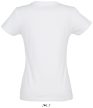 Sol's Imperial women, női rövid ujjú, kerek nyakú FEHÉR póló, S-2XL-ig, 100 % pamut - női rövid ujjú póló - Tartex munkaruházat