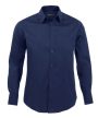 Férfi stretch hosszú ujjú ing – 140 g/m², pamut-elasztán, illeszkedő szabás, elegáns fazon, 97% pamut+3% elasztán, S-4XL-ig, TÖBB SZÍNBEN! - férfi hosszú ujjú ing - Tartex munkaruházat